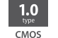 Icône du CMOS de type 1,0